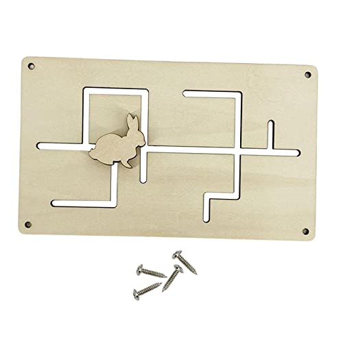 SM SunniMix Pièces de Jouet de Planche sensorielle Aides pédagogiques matériel de Planche occupée pour préscolaire , Couleur du Bois Cover