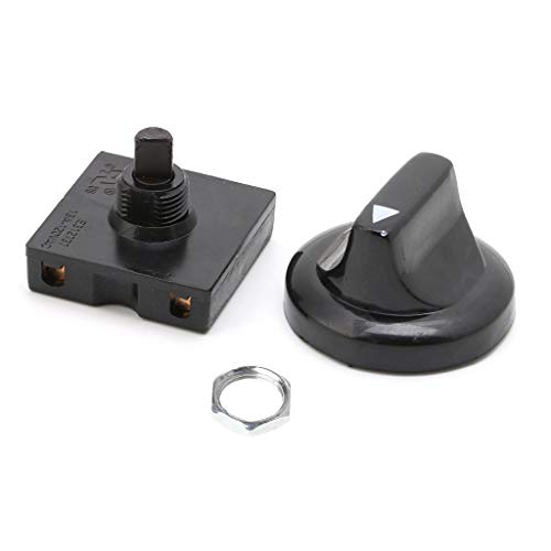 KOFUN Governor - Interruptor giratorio para ventilador (4 posiciones, 3 marchas, 13 A, 120 V-250 V) Cover