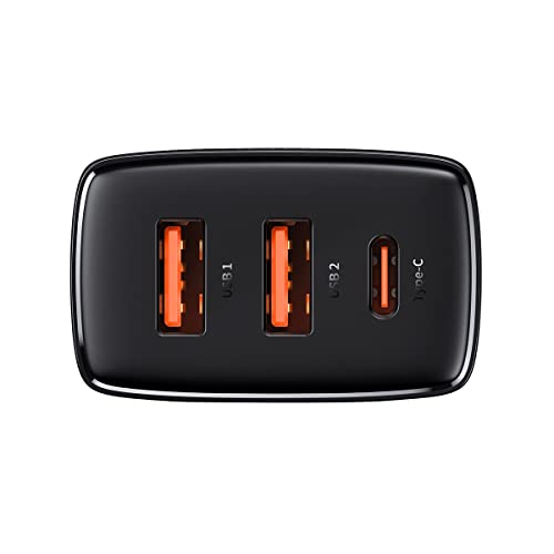 Baseus 30w usb tipo c carregador de carga rápida para o iphone 13 12 pro max samsung xiaomi mi qc 3.