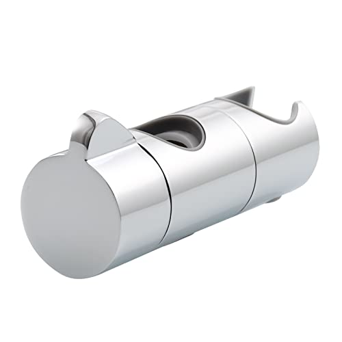 Tecmolog Support Pommeau de Douche Réglable Laiton Support de Douche à Main pour Barre de Douche 20mm à Diamètre, Chrome, ST36 Cover