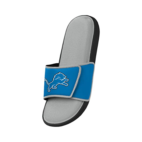 Image of FOCO mens NFL Team Logo Sport Shower Foam Slide Flip Flop Sandals