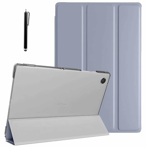 ProElite Cover for Samsung Galaxy Tab A11 Plus 11 inch Case Cover, Smart Flip Case Cover for Samsung Galaxy Tab A11+ 11" Translucent Back with Stylus Pen, Lavender