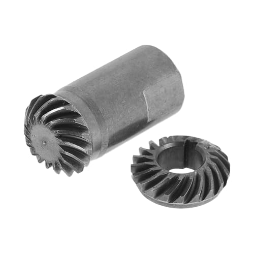 FIXOSHEE - FIXOSHEE 2 Stück 2 Stück Kfz Differentialgetriebe mit Schwarzem Stahl Ritzel Spiral Kegelrad für Hinterachse Mechanisches Reparaturteil für Antriebsstrang Universell mit Transportbox