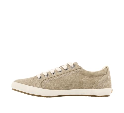 Image of Taos Star Women's Sneaker - Iconic Style with Canvas Design for Everyday Adventures - Custom Fit Lacing and Premium Removable Footbed with Arch Support for All Day Comfort