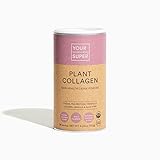 Your Super Plant Collagen Superfood Powder ¬– Non-Dairy Collagen Coffee Creamer Alternative for Skin Health & Hydration, Made with Organic Pea Protein, Aloe Vera, Tremella & Lucuma Powder (24 Servings)