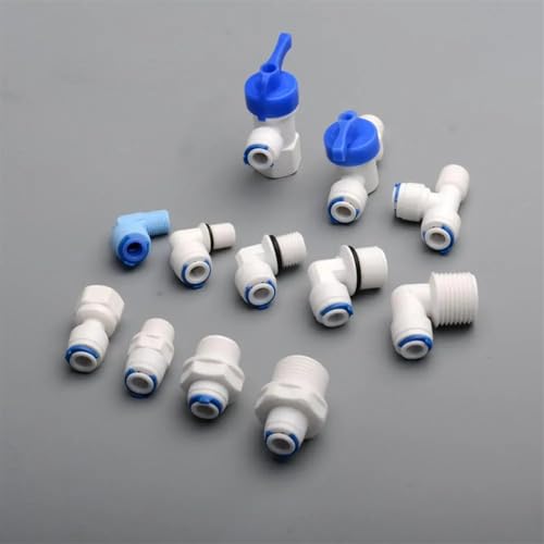 Fixation filtre à eau cuisine tube PE 1/4 OD pour réparer les fuites d'osmoseur