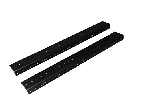 Reliable Hardware Company RH-8-SRR-A 8U Full Hole 8 Space Rack Rail Pair