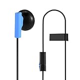 Auriculares para Juegos con Cable De 3,5 Mm para PS4, Auriculares para Juegos En La Oreja, Auriculares para Juegos con Control De Encendido/Apagado De Micrófono, Sonido Claro, para El Controlador Pl