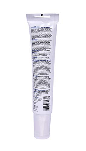 Oatey 30235 6 oz. Flexible Tub-N-Tile Ultra Clear Sealant miniatura 2