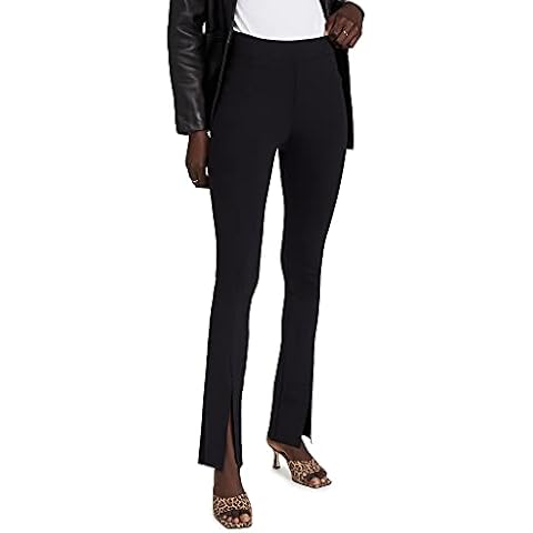 commando Women's Neoprene Split Front Pant, Black, m Cover