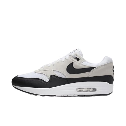 Nike Air Max 1 Essential Men's Shoes (FZ5808-101, White/Summit White/Black)