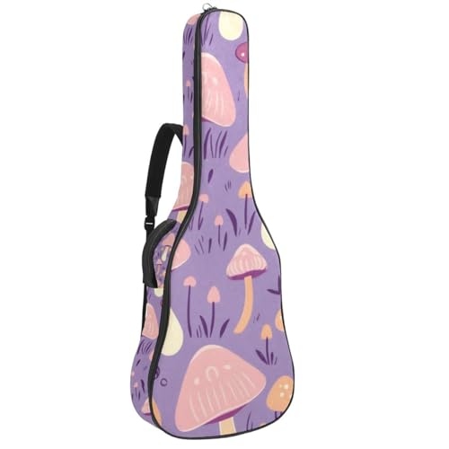 Housse guitare acoustique 101,6 cm imperméable housse universelle violette