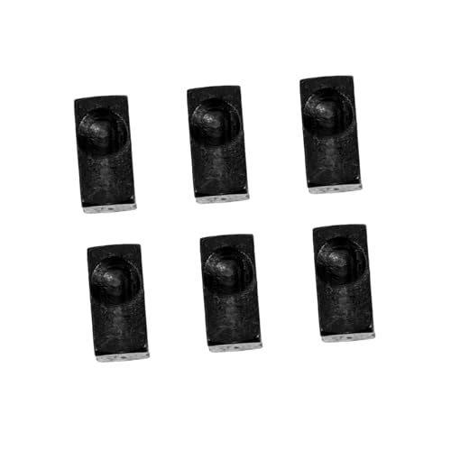 LIFKOME エレキギター用ロック式ストリングインサートブロック 6個入り ギターアクセサリー 耐久性のある金属製 プロ用設計 トレモロ対応 精密加工 長期間使用可能