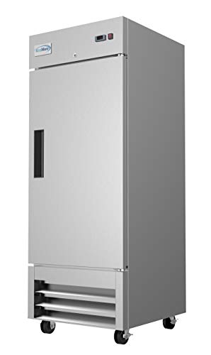 Koolmore 29" 1 Door Stainless Steel Upright Commercial Reach-In Freezer - 23 Cu. Ft #TOP1