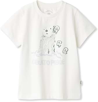 ♥新品タグ付き ジェラートピケ ラッコワンポイントTシャツ＆ロングパンツ♥ gelato pique】ラッコ Tシャツ×ロングパンツ 上下2点セット
