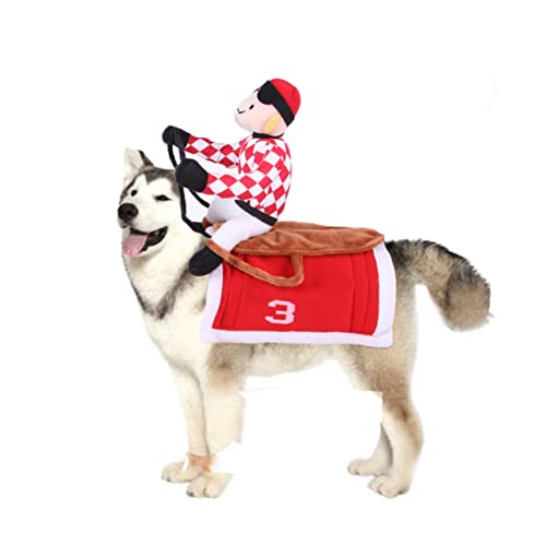 Disfraz de algodón para perro Garneck rojo XL miniatura 5