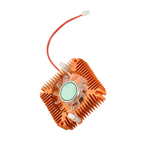 Veemoon 12V GPU Cooling Fan Silent Graphic Card Air Cooler for Reliable Computer Supply Efficient Accessory to Enhance Heat Dissipation and Performance