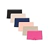 Hanes-Womens-Comfort-Flex-Fit-Seamless-Boyshort-Underwear-6-Pack Hanes Women's Boyshorts Panties Pack, Seamless Underwear for Women, Comfort Flex Fit, Multipack