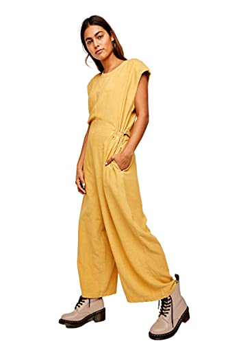 Free People Women's Heat Wave 1-Piece, Honey (Medium)