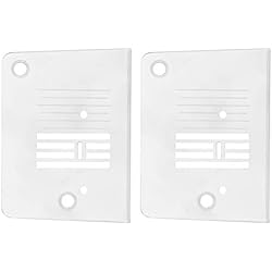 Singer Modelo 2250 2 Piezas Placa de Agujas Multifunción, Placa de Garganta de Aguja Placa de Agujas para Máquinas de Singer 1408 2250