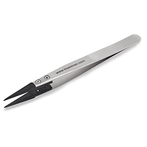 Troemner 5 (in) S/S Tweezer Smooth Tip for mg, Weights
