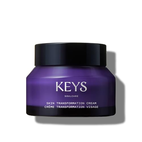 Keys Soulcare Skin Transformation Cream, Fragrance-Free, Lightweight Daily Moisturizer Hydrates & Plumps Dry Skin with Ceramides & Hyaluronic Acid