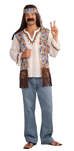 Rubies Hippie Groovy Costume Kit for Adults, Men's Standard