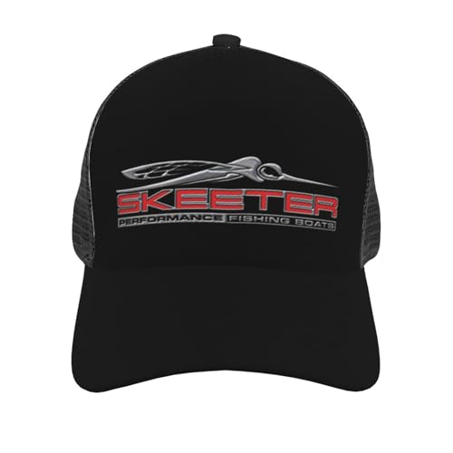 NOKEINMA Skeeter Curved Brim Mesh Baseball Cap Casual Sun Hat for Unisex