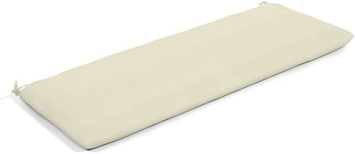 Miniatura 7 de Sunbrella - Cojines de patio para asiento de banco, 48 pulgadas de ancho x 18 pulgadas de largo x 2.5 pulgadas de alto, cojín para silla de exterior