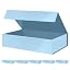 17x11x4 Inch-Light Blue-Pack of 6