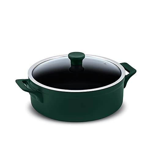 Caçarola de Cerâmica Baixa Clear 28Cm 4500Ml Matte - Ceraflame