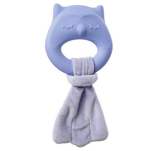 Image of Mary Meyer Teething Toys Leika Silicone Baby Teether for Babies 0-12 Months, 9-Inches, Little Owl