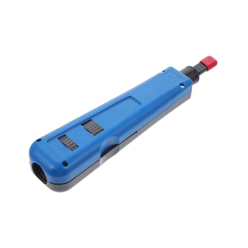 Herramienta de conexión de red con cuchillas de acero para cables telefónicos y de datos 2
