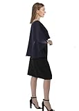 Hotshawl Capelets für Frauen Chiffon Cape Schals und Wraps für Abendkleid Hochzeit Umhänge Cover Up, Marineblau, Einheitsgröße