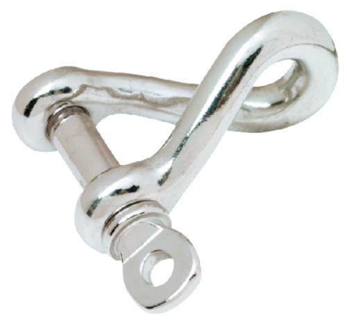44681 TWISTED SHACKLE-SS-3/8IN - SEACHOICE
