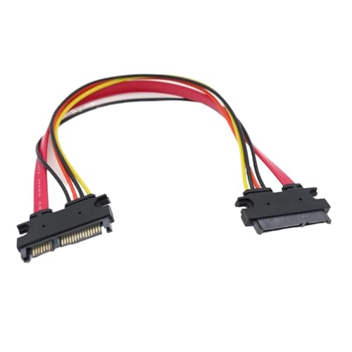 Cable Extensor SATA 3 III Macho a Hembra 30cm