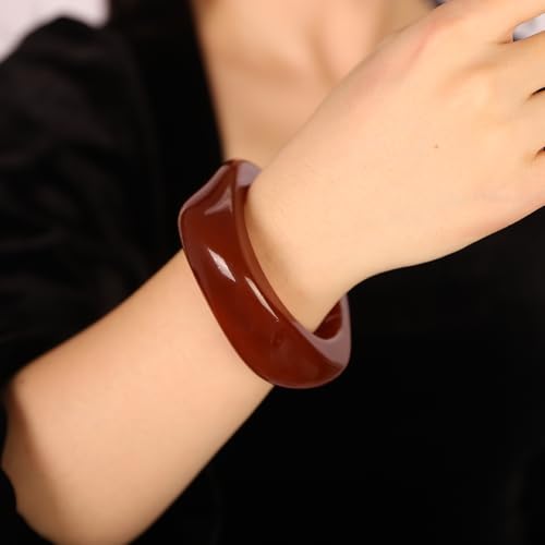 JWICOS Resin Bangle Bracelet for Women Acrylic Cute Chunky Bracelet for Women Exaggerated Irregular Acrylic Resin Wristband Bracelet Bangle4