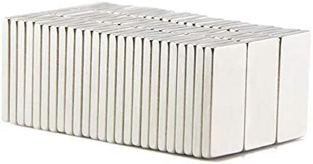 Wotoy 75 Pieces 10X5X1Mm Diy Personalized Multi-Use For Fridge Door Whiteboard Map Bulletin Boards Refrige Rectangle Magnets #TOP1