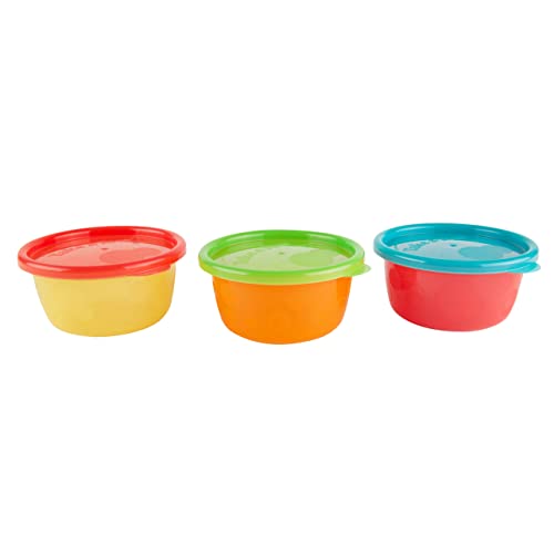 The First Years Y6695CA1 Take & Toss Storage Bowls Value Set - 20 Pack, Rainbow