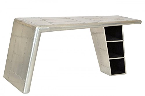 Casa Padrino Designer airplane Desk Desk aluminum airplane wing Art Deco Vintage Mod2