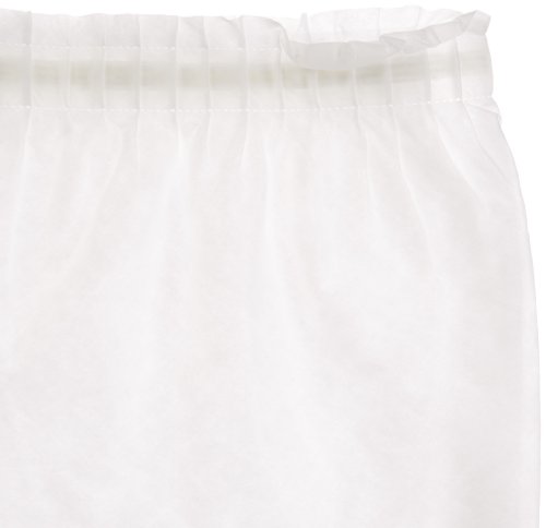 Genuine Joe GJO11915 Polyester Cloth-Like Table Skirt with Self Adhesive Backing, White
