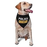 vercosee Costume Accessory Set Pet Dog Bandana,Costume Accessory Set Pet,for Halloween Christmas Cosplay Role Play Party (K-9 Unit Police)