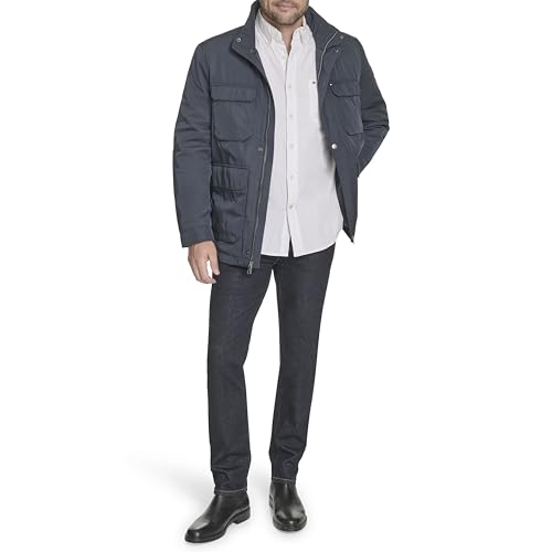 Tommy Hilfiger Men's Stand Collar Four-Pocket Field Jacket2