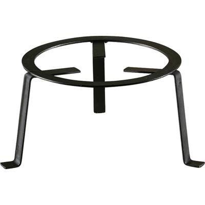 La Ideal Redondo Soporte De Hierro Forjado, Negro, 110 cm