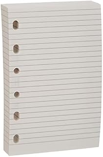 Filofax Pocket Ruled Notepaper Value Pack - White