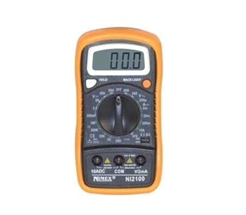 MULTIMETRO DIGITALE NIMEX TESTER INDICATORE LIVELLO BATTERIA ,CONTROLLO DIODI