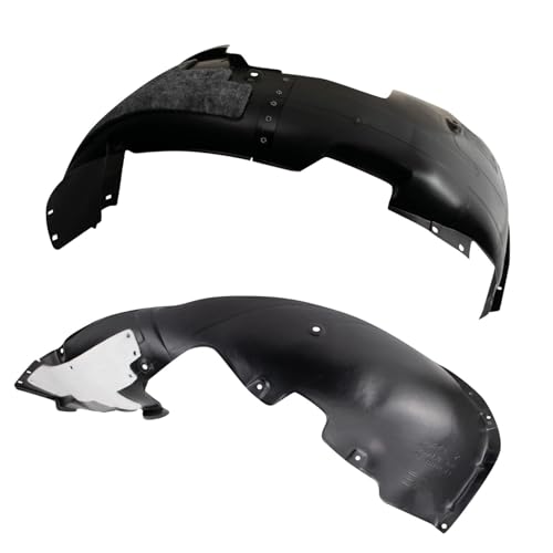 Image of TRQ Inner Fender Liner Set Compatible with 2017-2018 Hyundai Elantra HY1248159 HY1249161