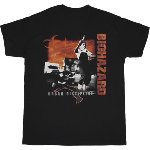 Biohazard URBAN Discipline T-Shirt TARIFFS Included Black M