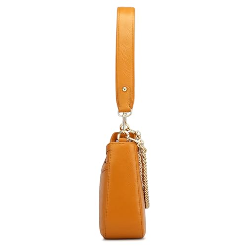 Image of Da Milano Small Leather Shoulder Bag (LB-00749OL)