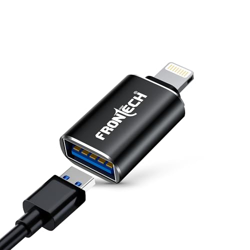 FRONTECH Type C - USB OTG Converter, USB 3.0, Backwards Compatible, Speeds Upto 5Gbps, Perfect for iPhone, iPad, Android, laptops, (NC-0057)